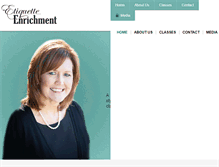 Tablet Screenshot of etiquetteenrichment.com